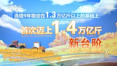 核心决心2024！本年我国粮量初次跨越14万亿斤